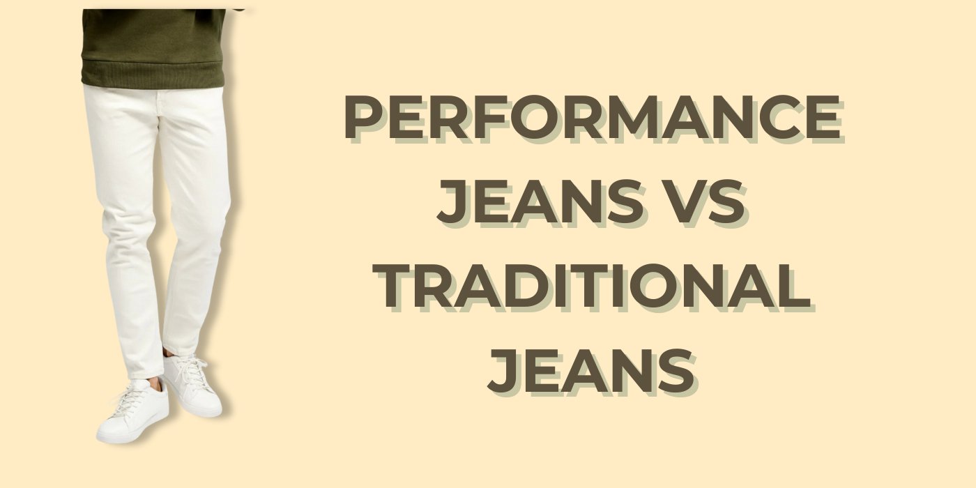 The Ultimate Comparison: Performance Jeans vs. Traditional Jeans - TeeShoppen Group™