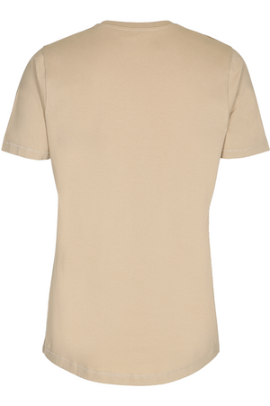 T-shirt long - beige