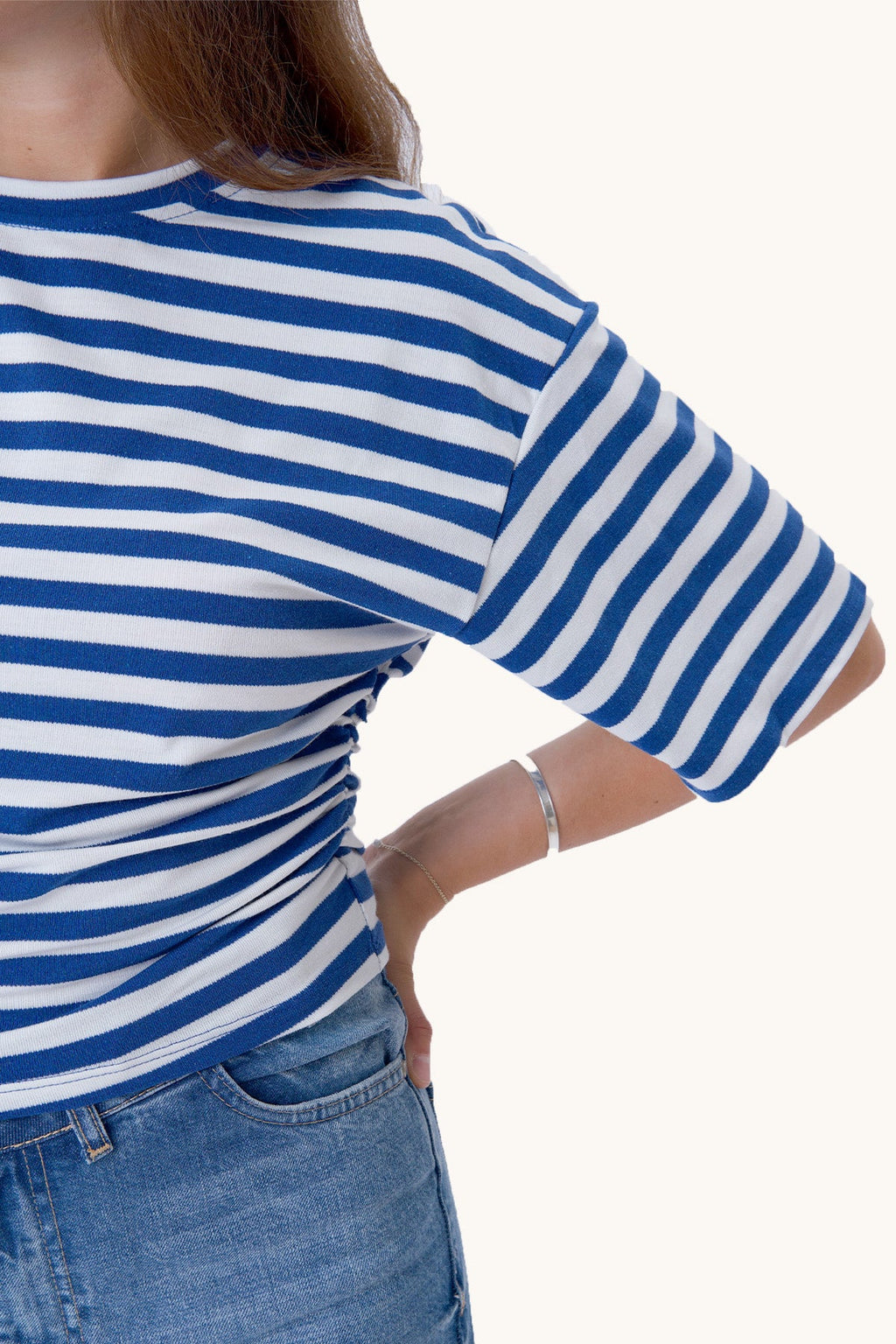 T-shirt Pataya - Bleu/Blanc