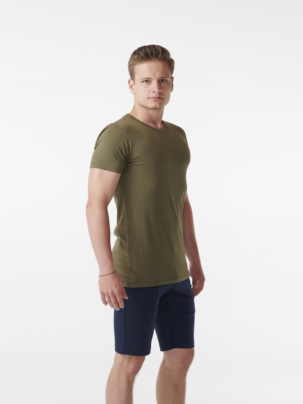 T-shirt musculaire - Green de l'armée