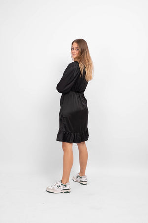 Robe courte Essi 3/4 - noir