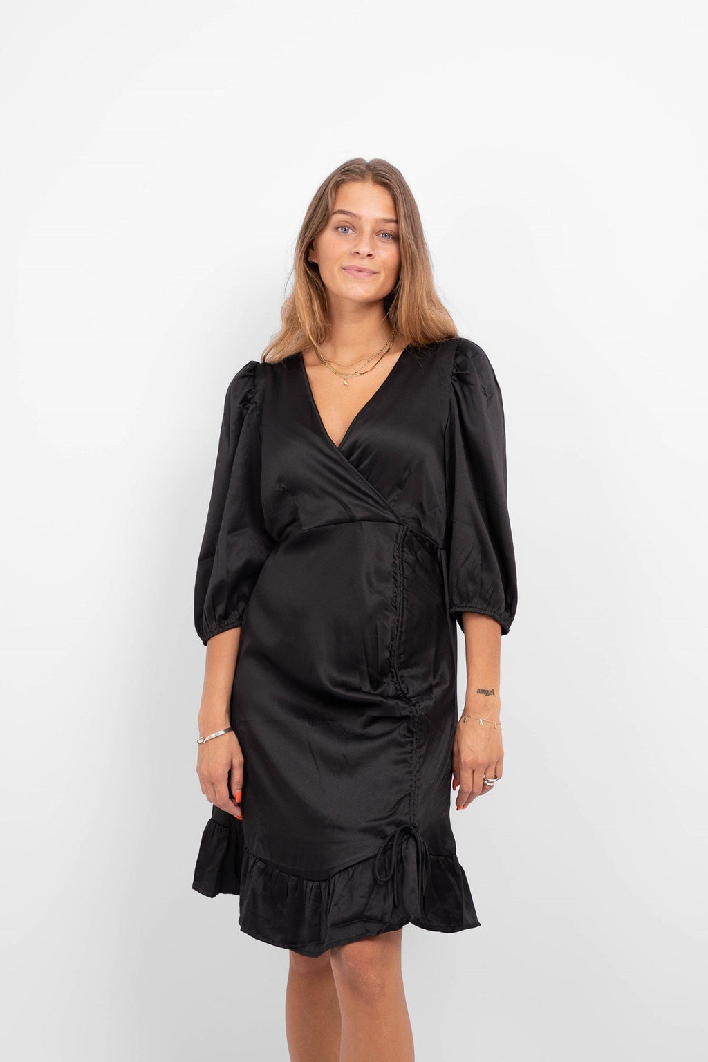 Robe courte Essi 3/4 - noir