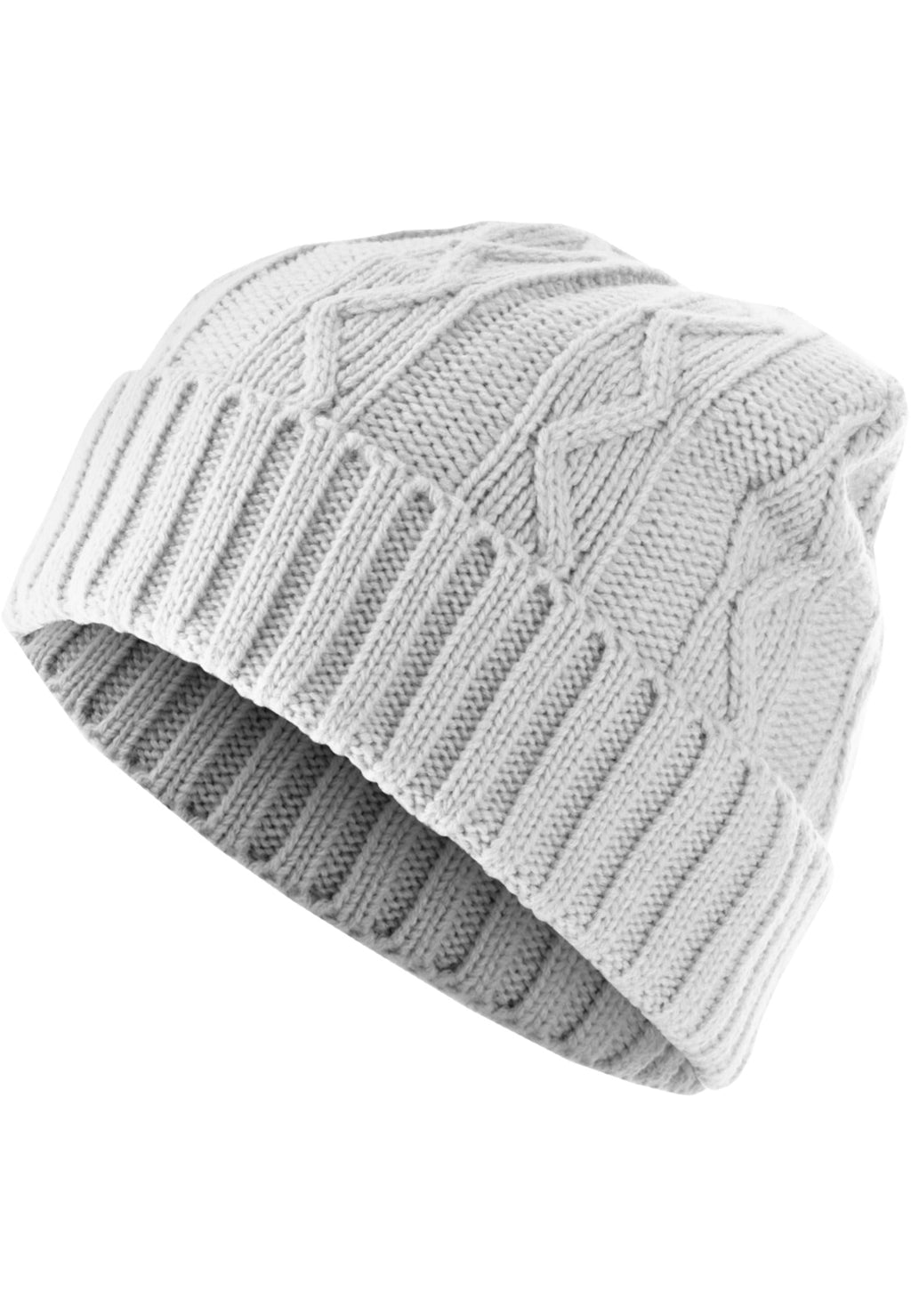 Next Beanie Cable Flap - Blanc