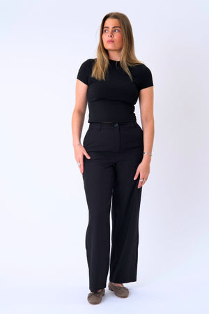 Classic Suit Pants - Black