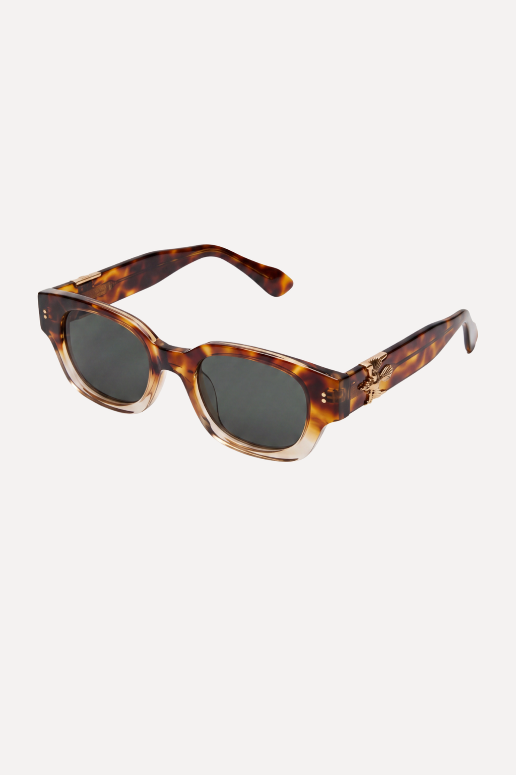 Lunettes de soleil Kim - Demi-Marron