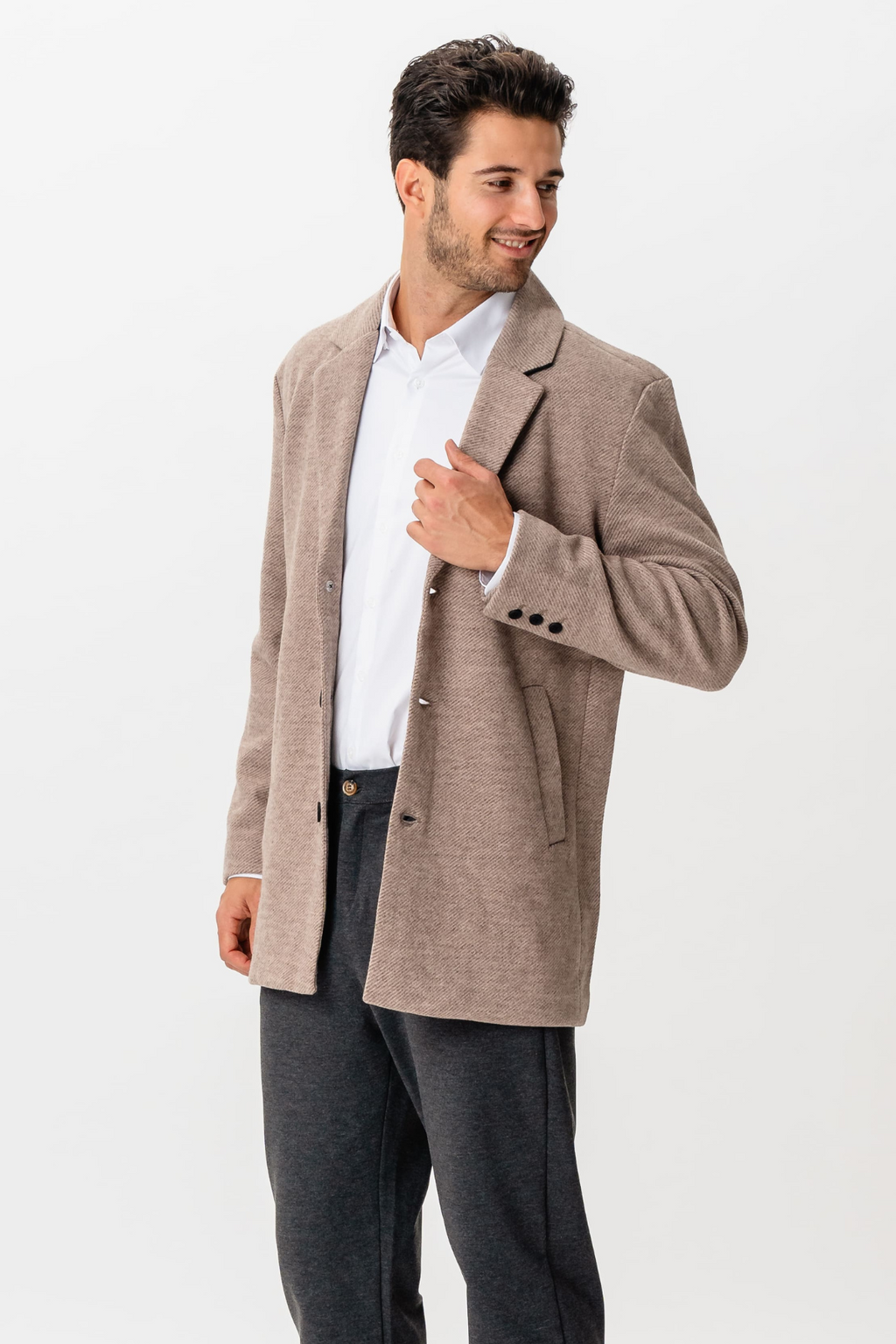 Manteau classique - Sable
