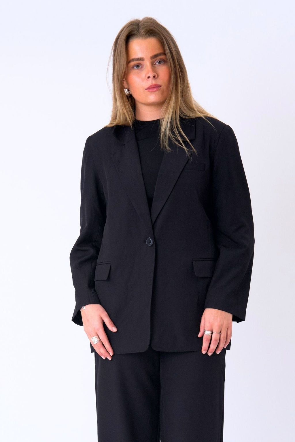 Blazer surdimensionné - noir