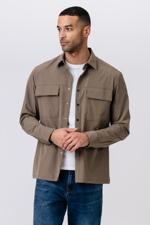 Silas Overshirt - Khaki