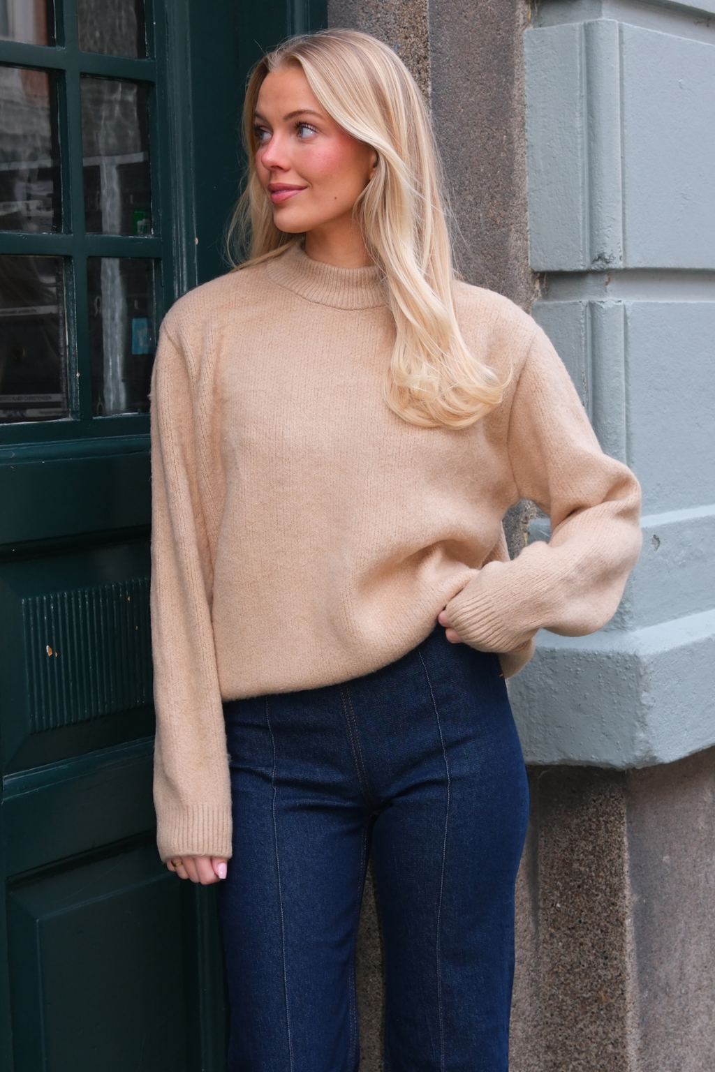 Hazel Knit - Beige