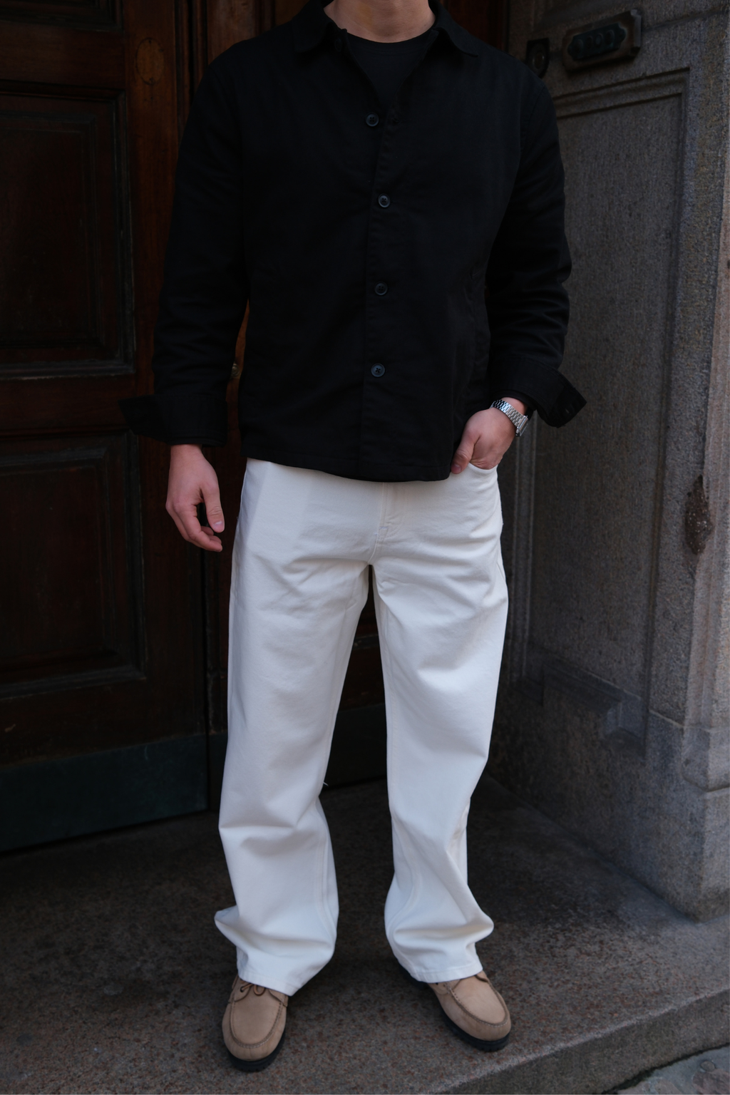 Guillaume Regular Jean - Denim blanc
