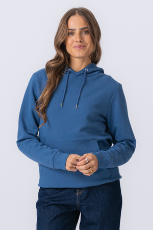Sweatshirt Hoodie - Dusty Blue
