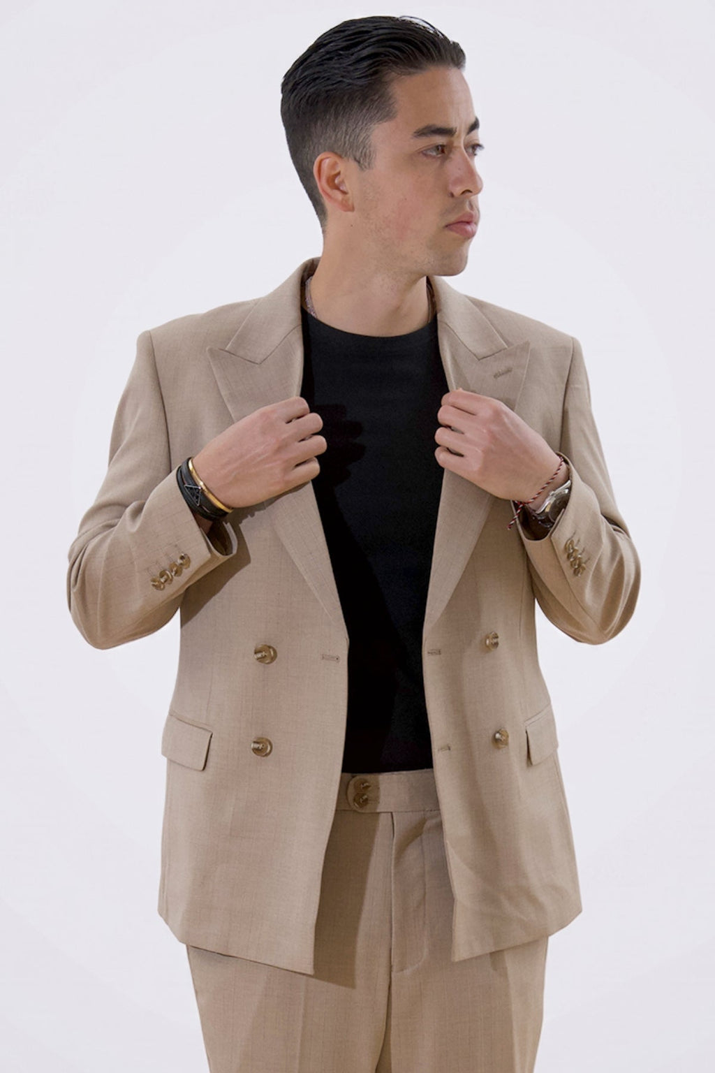Blazer Classique - Beige Mélange