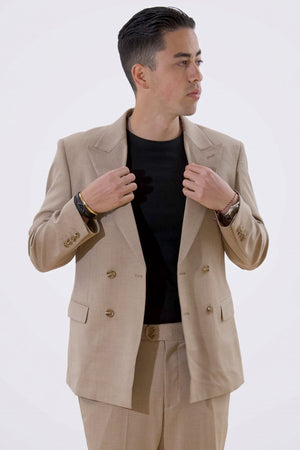 Blazer Classique - Beige Mélange