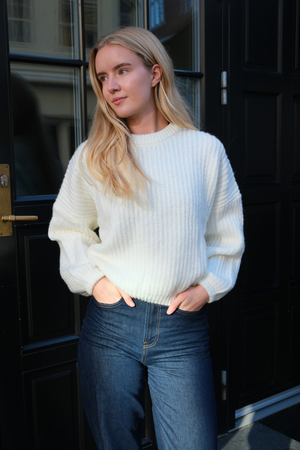 Gabriela Knit - Blanc