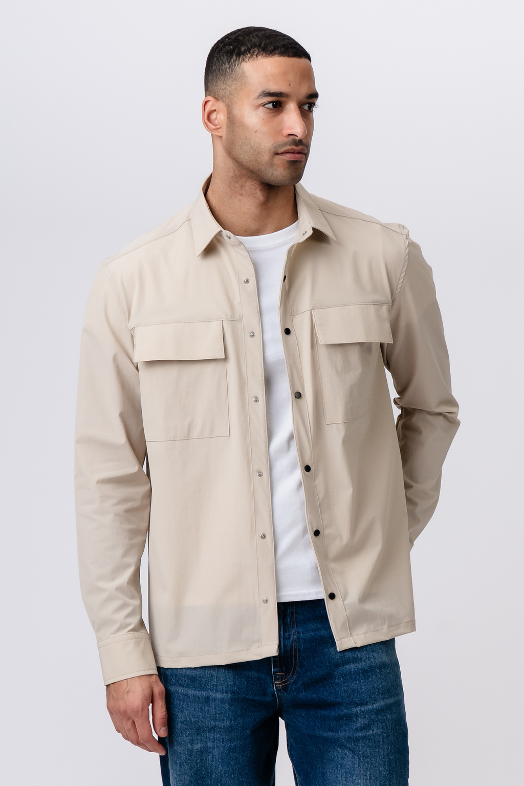 Surchemise Silas - Beige