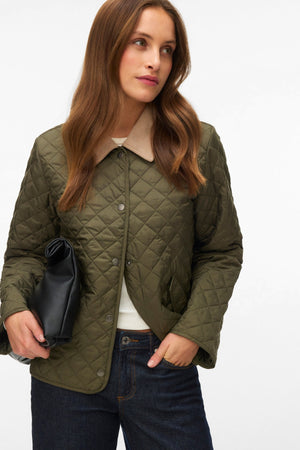 Veste courte Alba - Vison argenté Kalamata