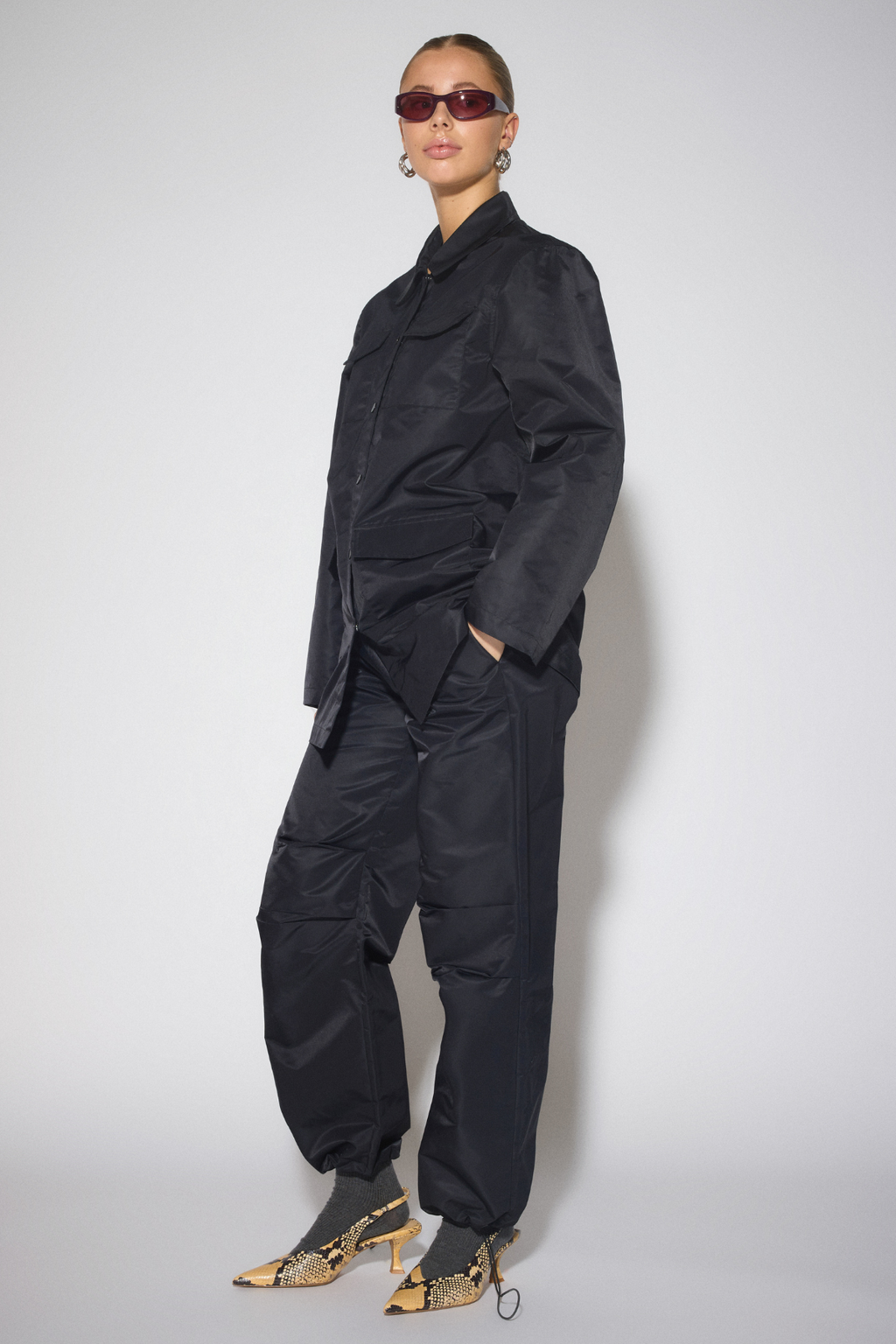 Chemise oversize Neco - Noir