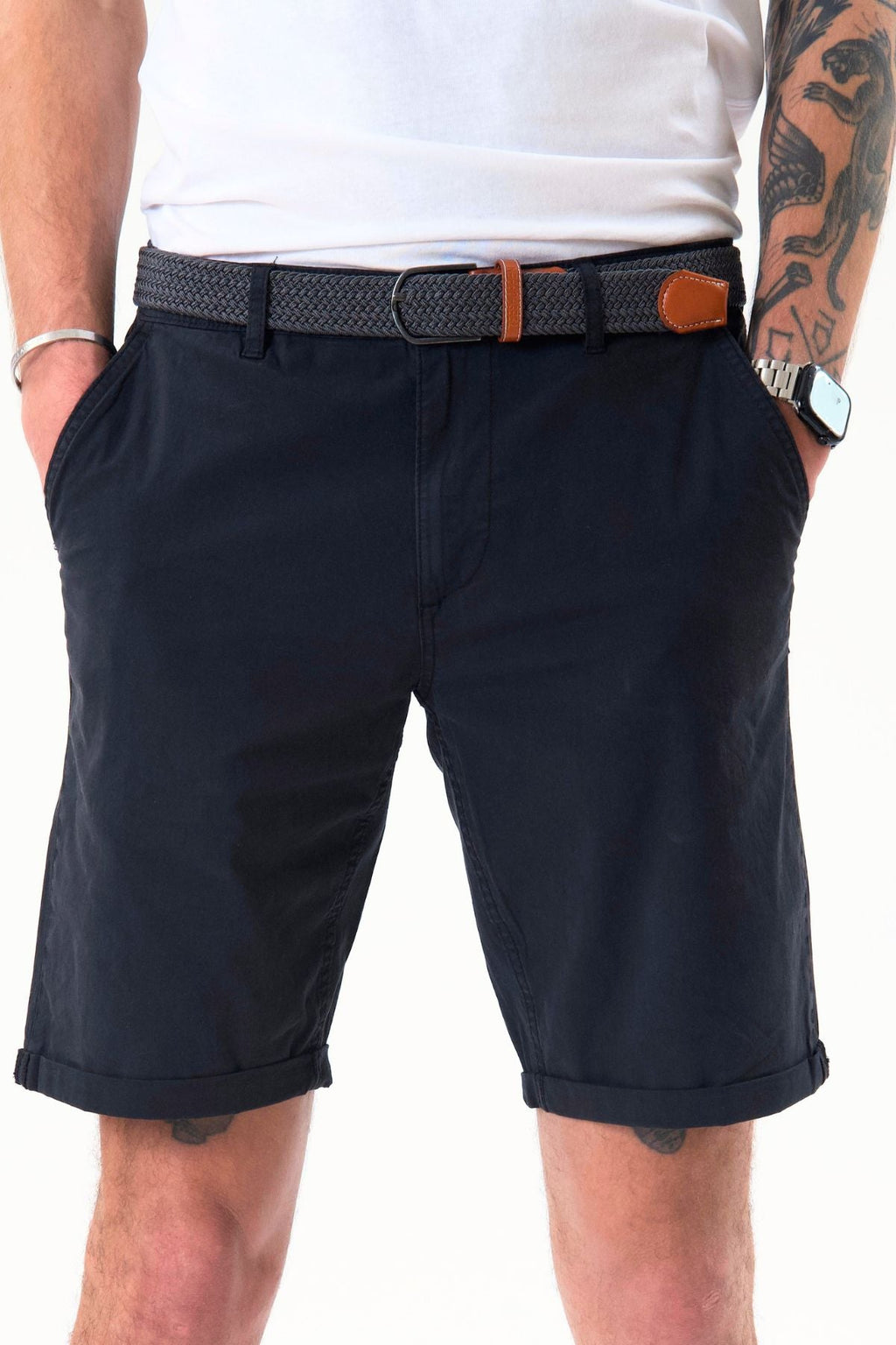 Ceinture élastique - gris