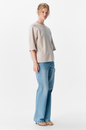 Reynard 2/4 pull en tricot - Gray argenté