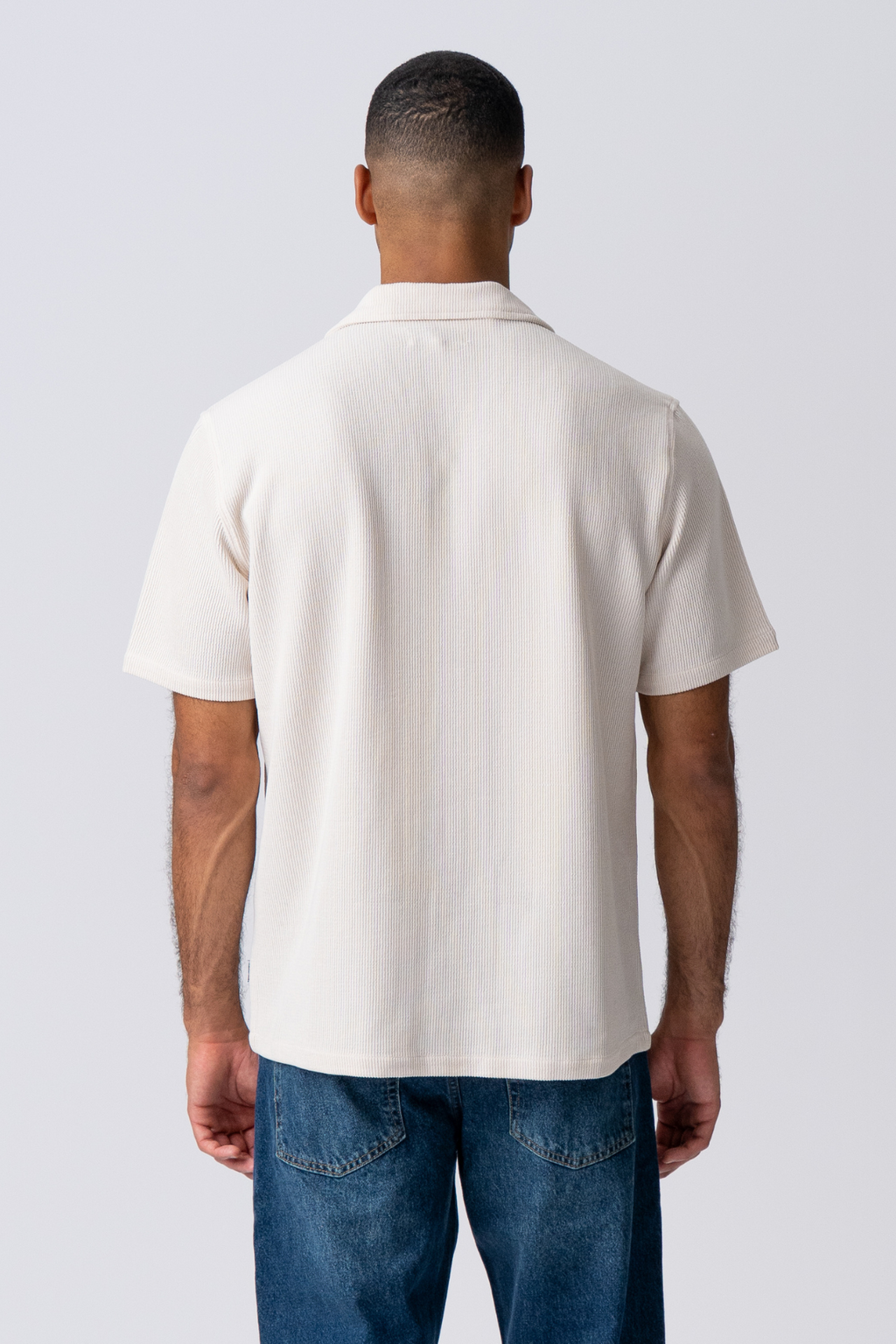 Knitted Shirt - Beige