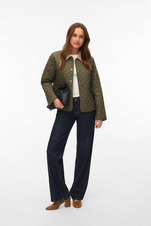 Veste courte Alba - Vison argenté Kalamata