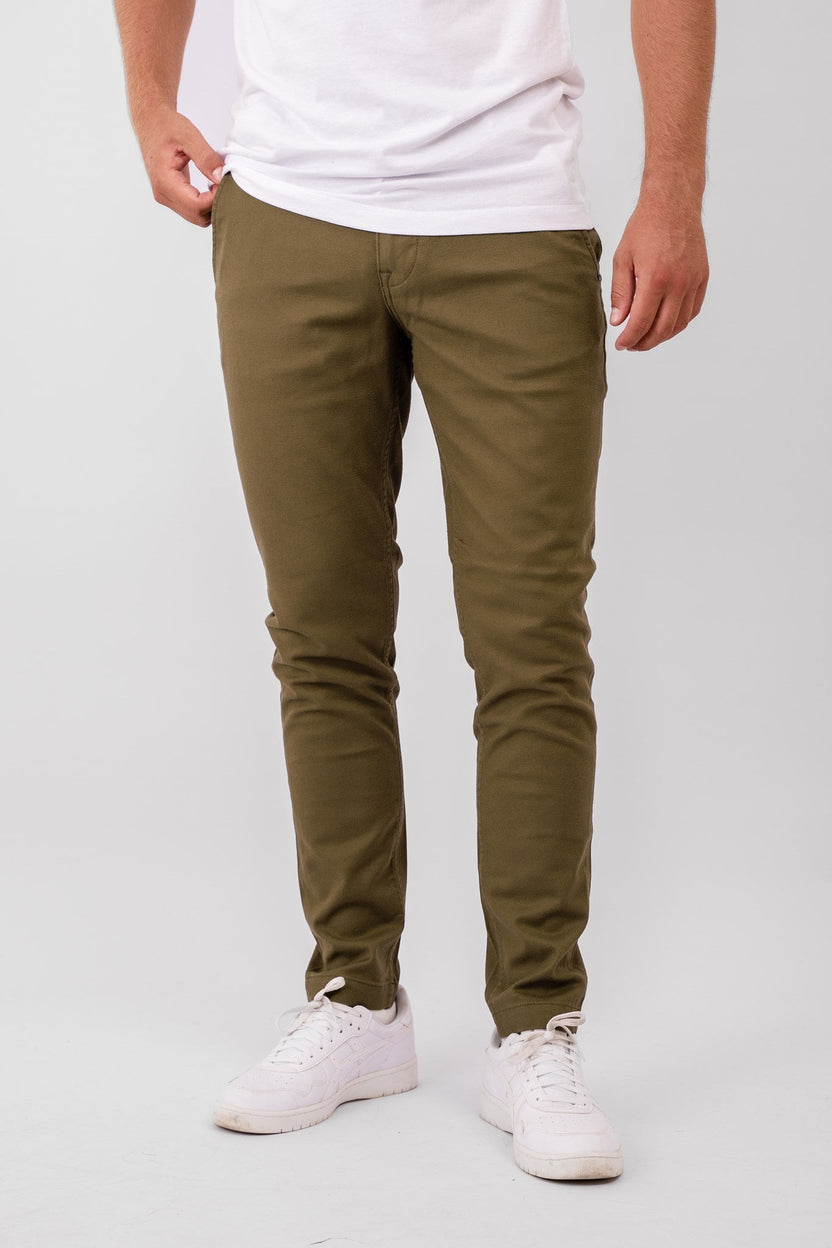 De Originale Performance Structure Pants - Oliven - TeeShoppen - Grøn