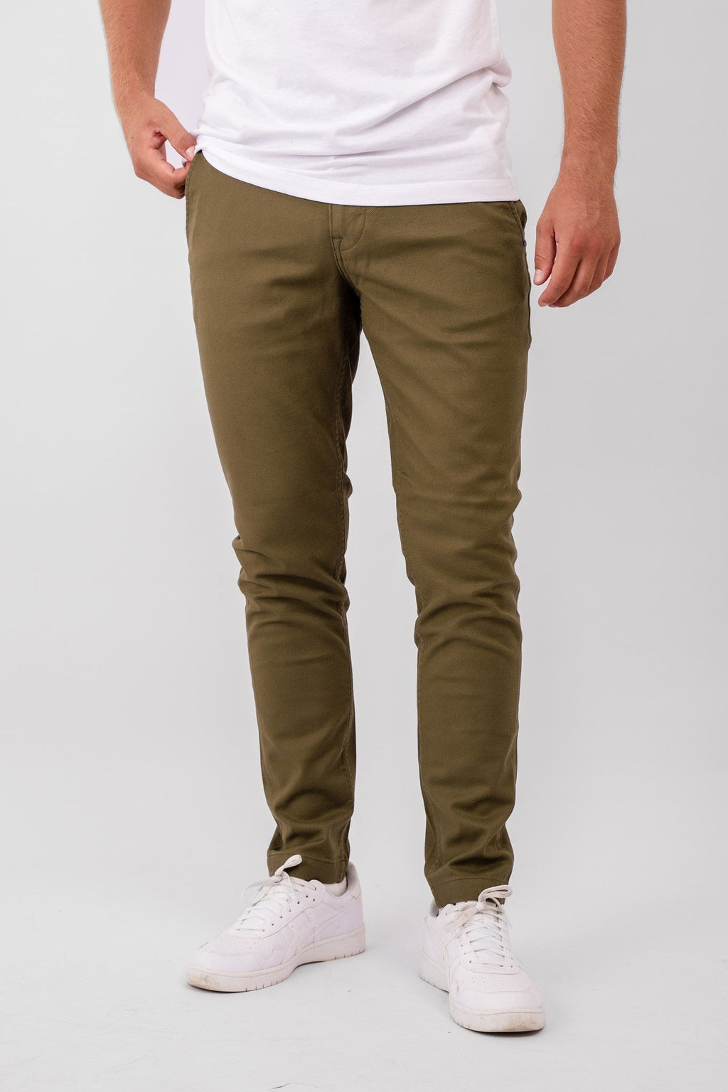 La performance originale Structure Pantalon - olive