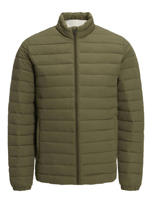 Light Puffer Jacket - Olive Night