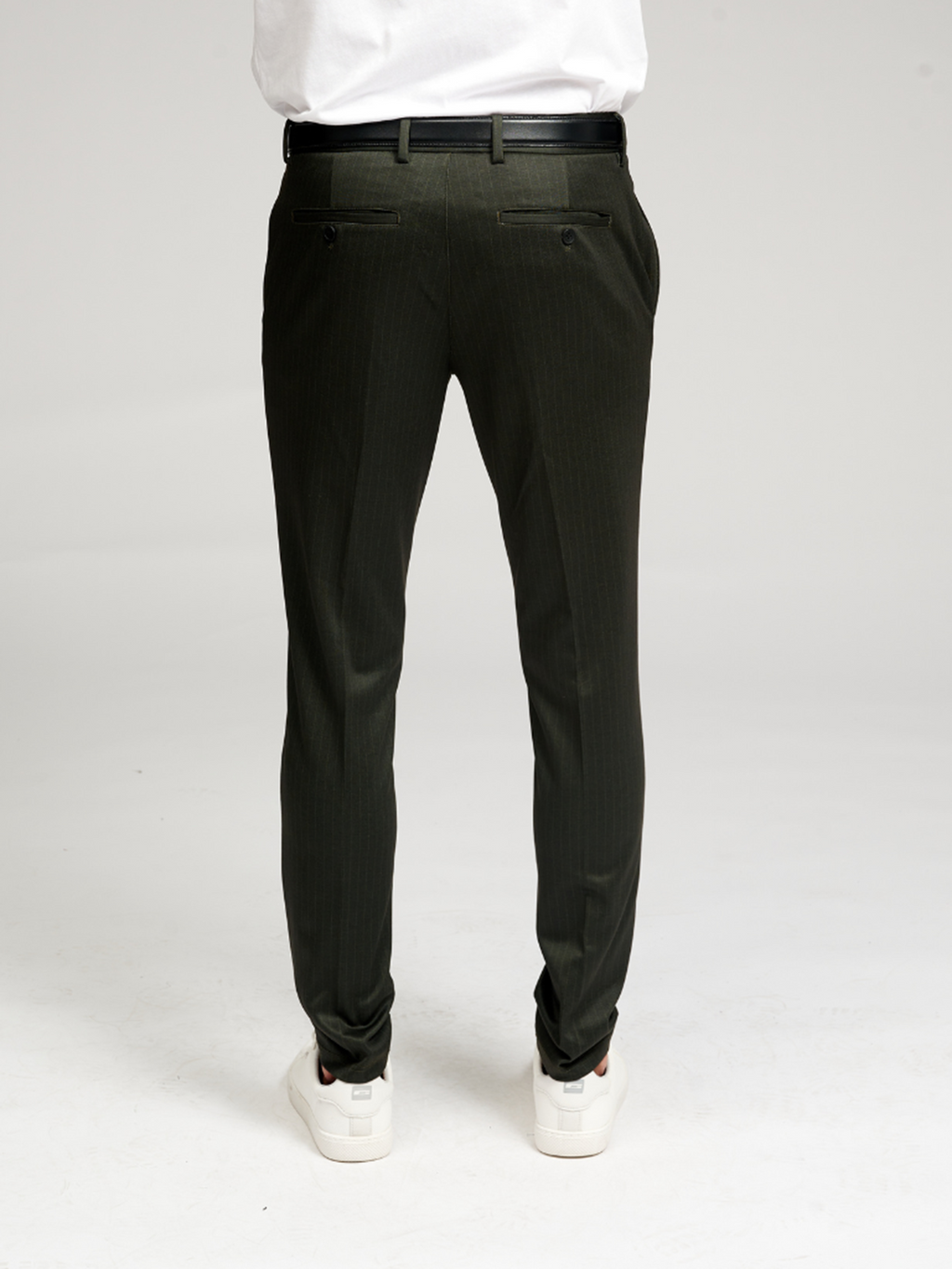 The Original Performance Pants - Dark Green Striped (Limited)