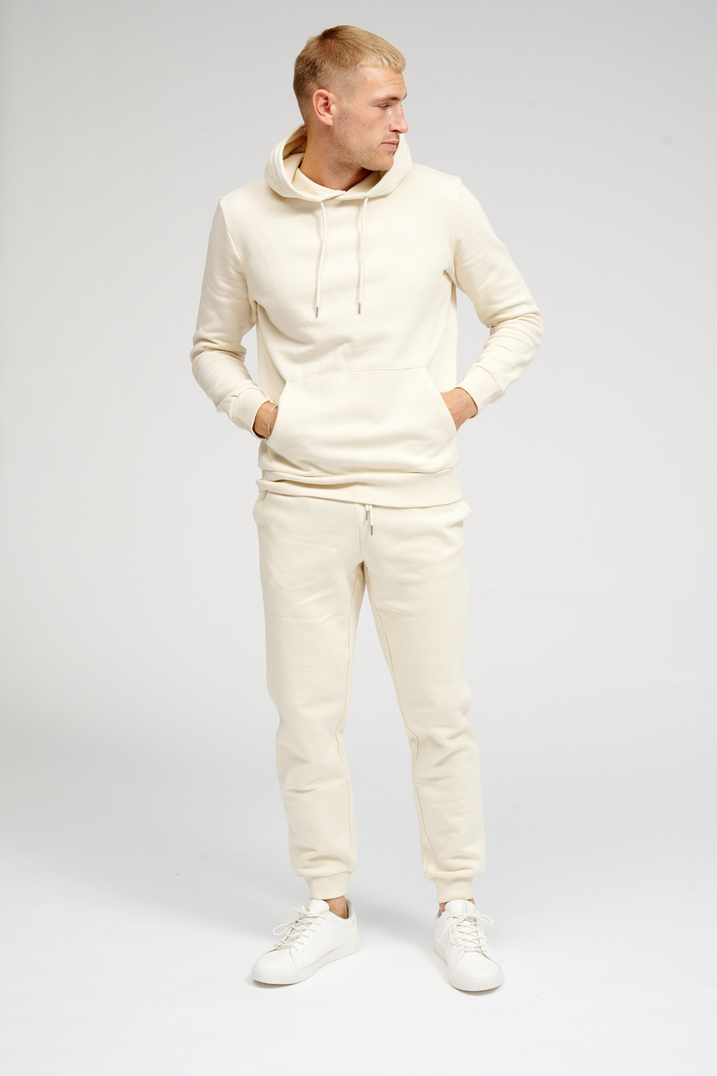 Pantalon de survêtement de base - beige légère