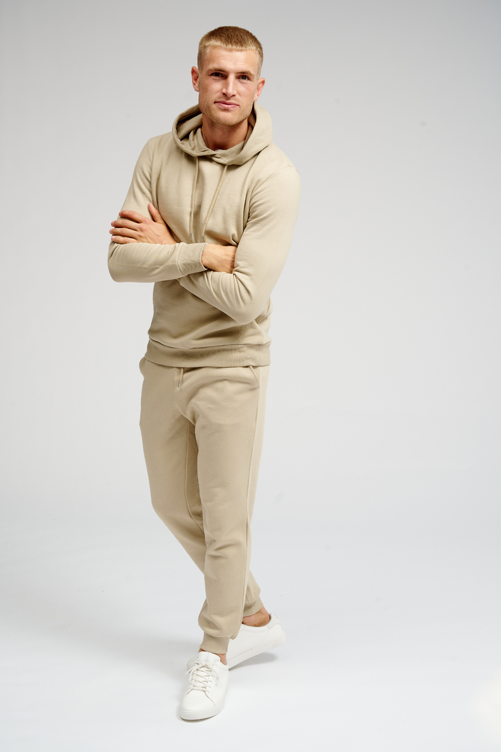 Pantalon de survêtement de base - beige foncé