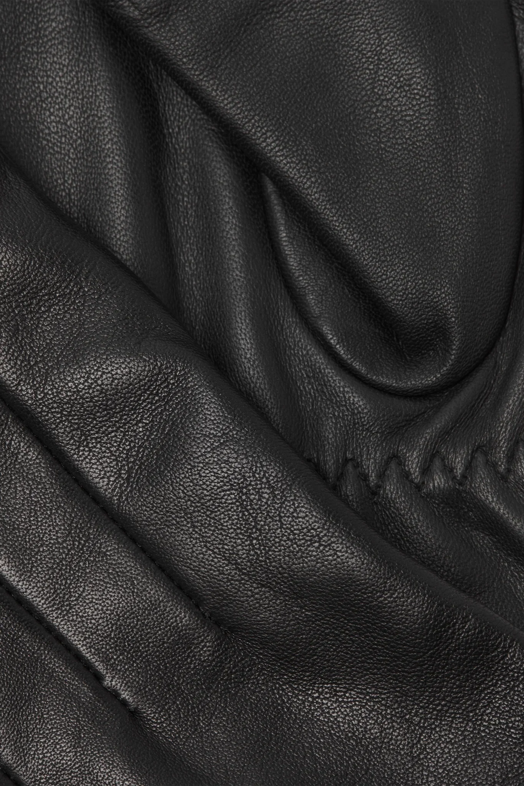 Gants en cuir - Noir