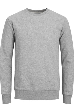 Sweat de base d'équipage - mélange gris clair
