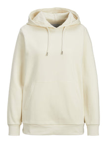 Sweat à capuche de base - beige légère