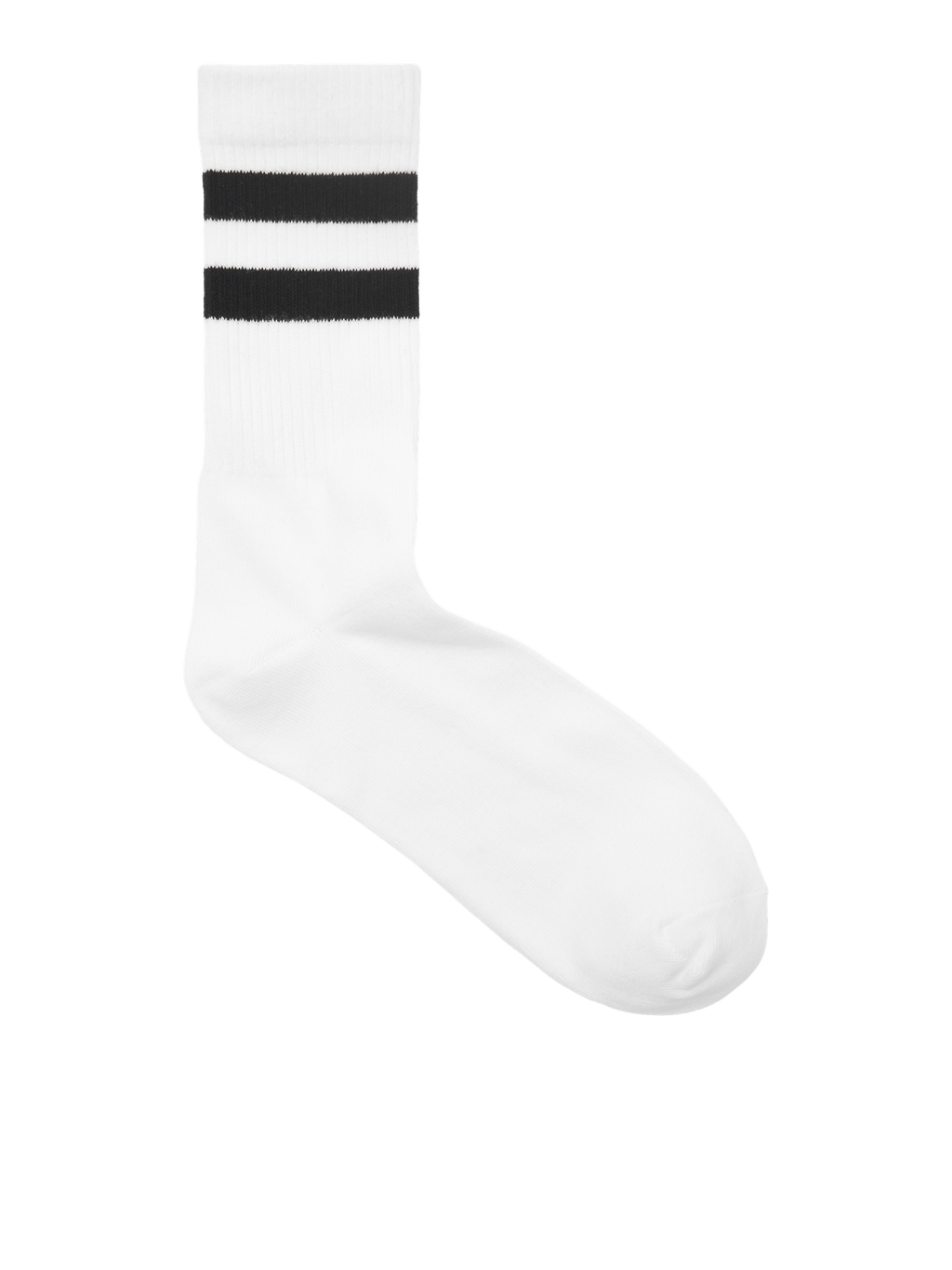 Chaussettes de sport 5 pcs. - Blanc noir