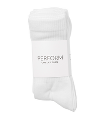 Sports Socks 5 pcs. - White