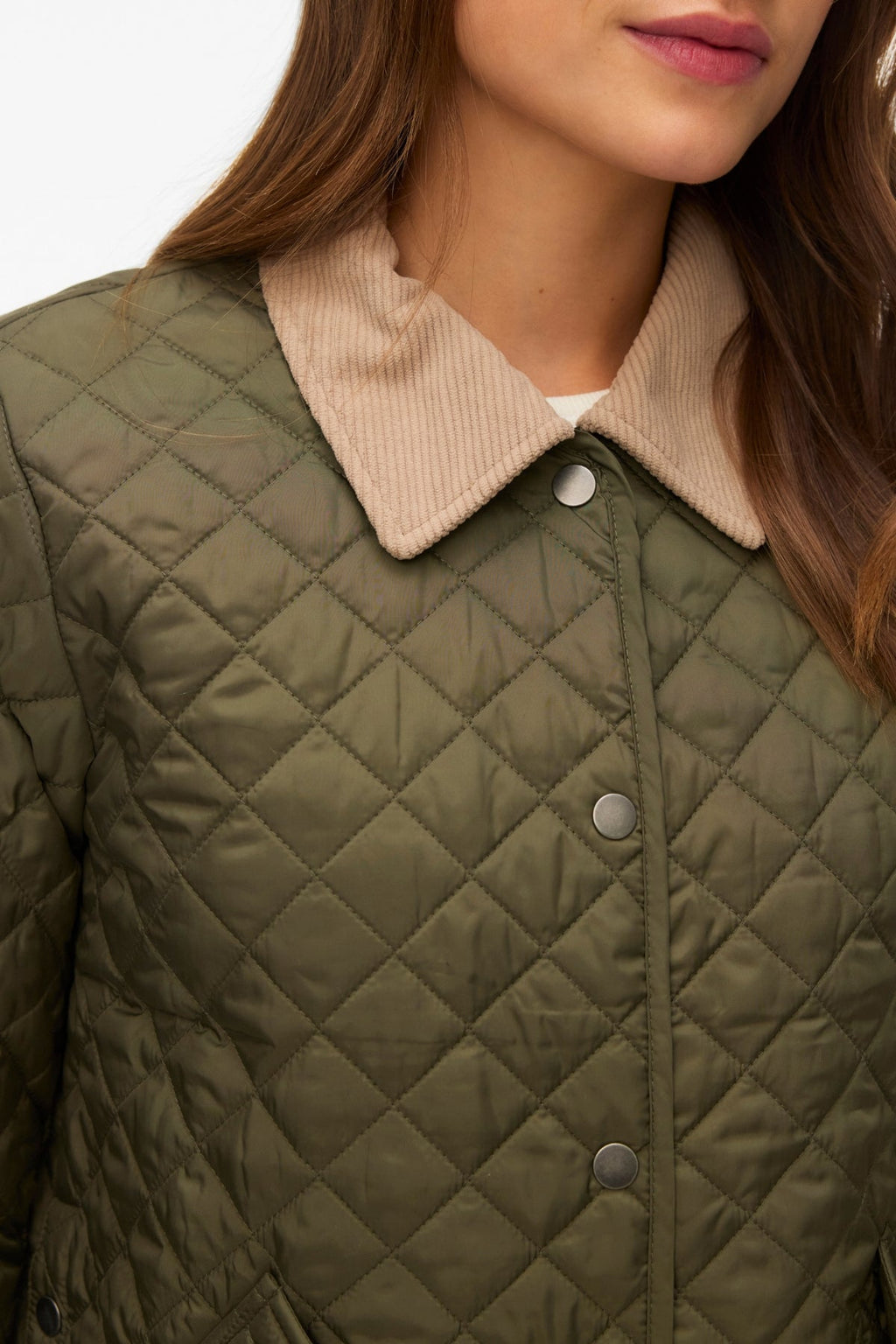 Veste courte Alba - Vison argenté Kalamata