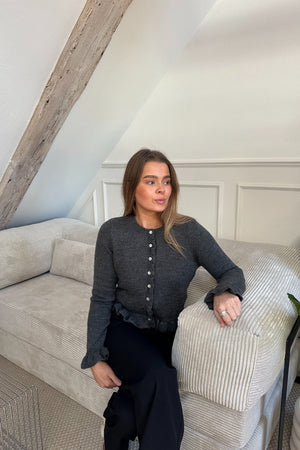 Flora Cardigan - Grey