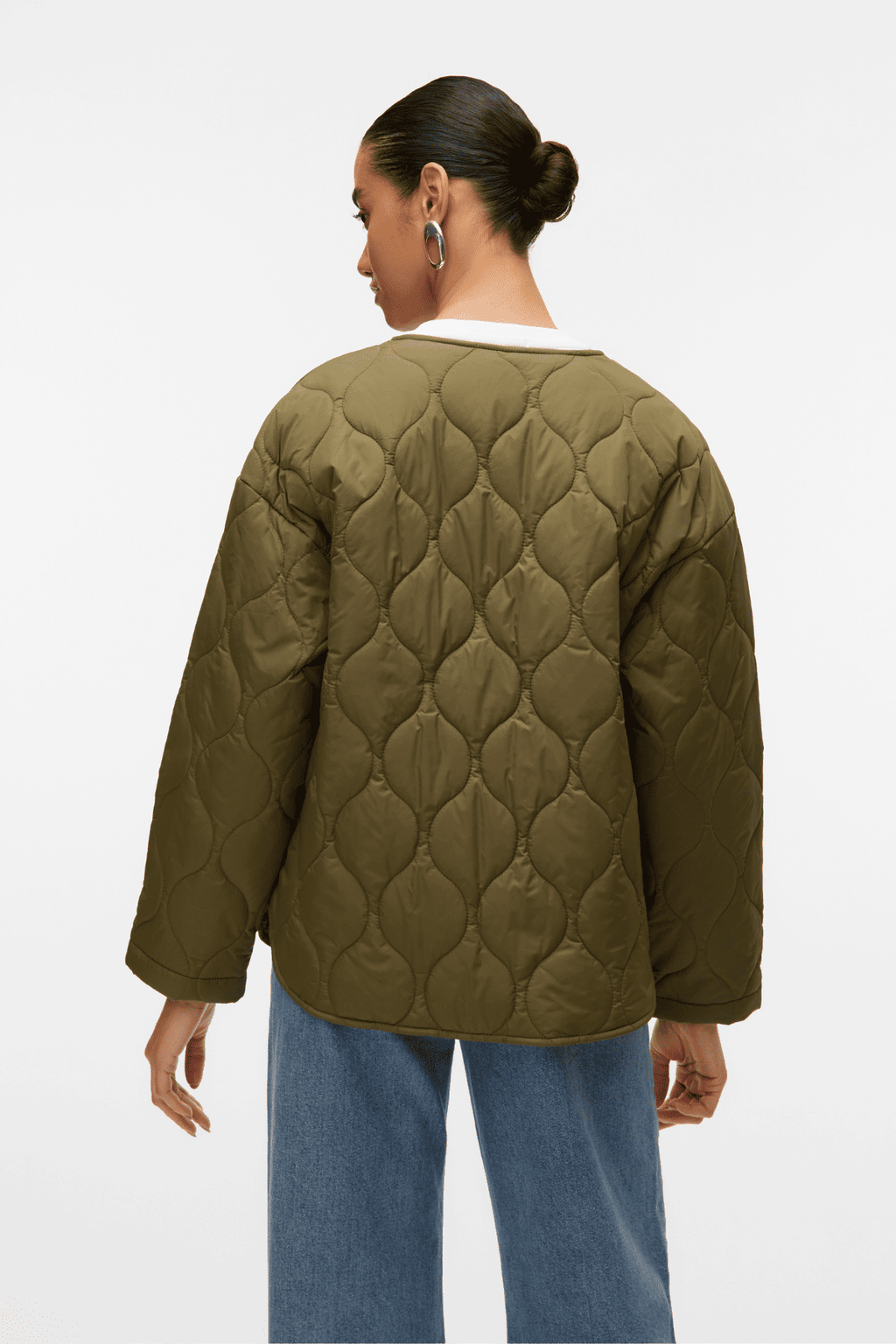 Veste matelassée Sabine LS - Green de fusil