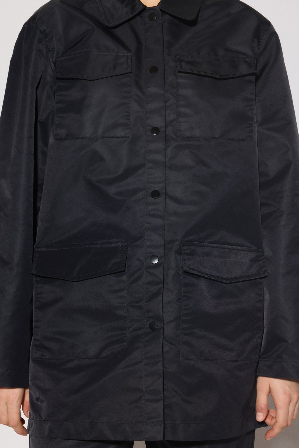 Chemise oversize Neco - Noir