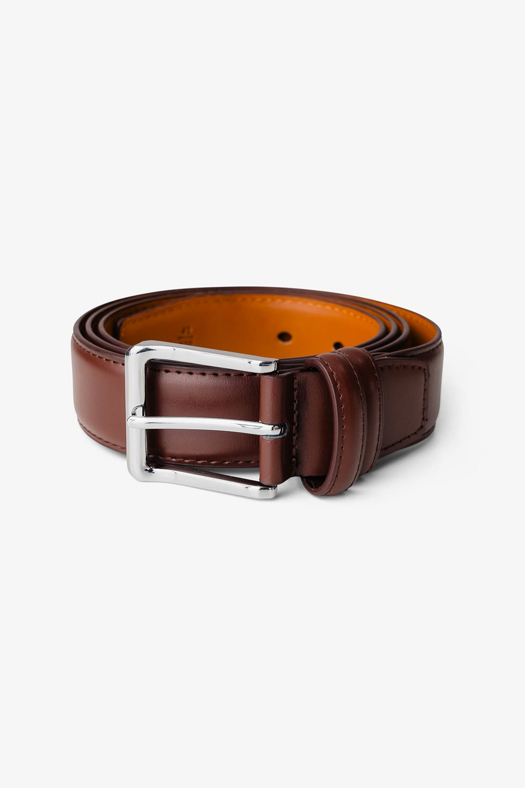 Classic Leather Belt - Brown
