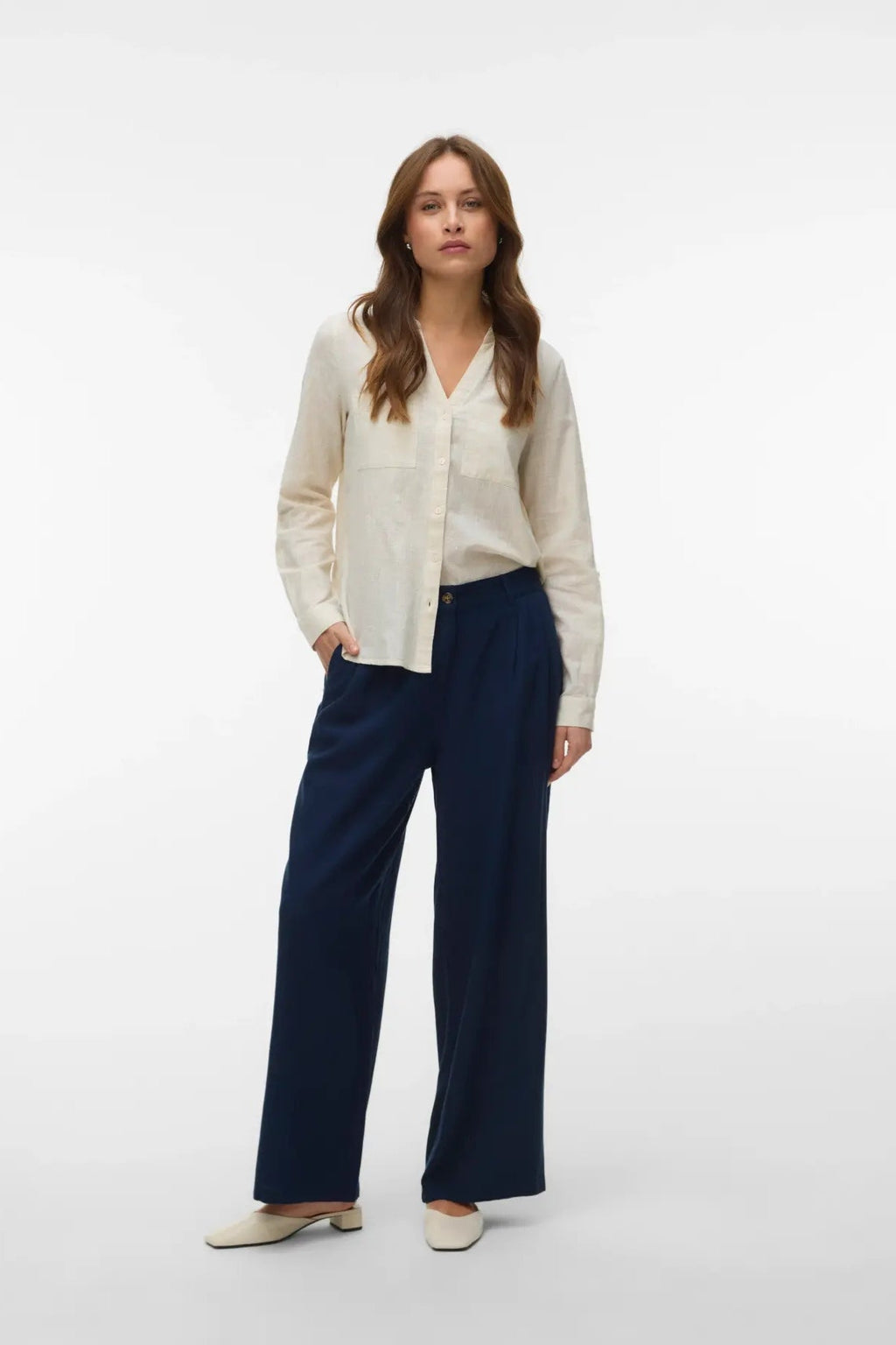Mymilo Nila Mw Papa Pants -Blazer bleu marine