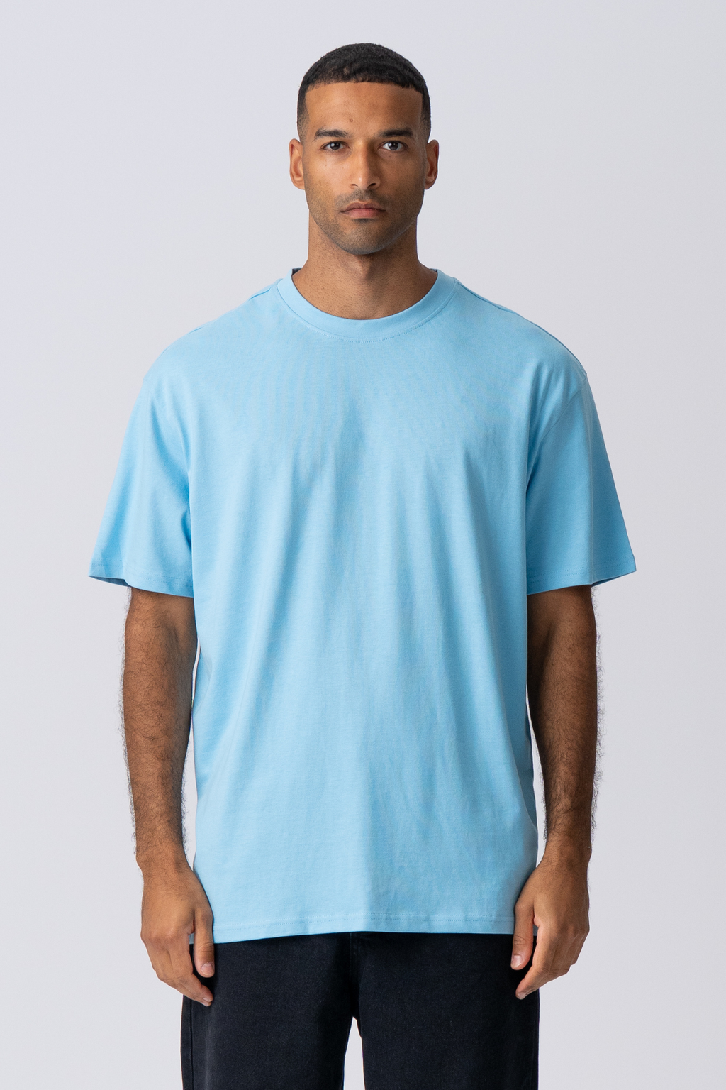 Lourd Oversized T-shirt - Baltique bleu