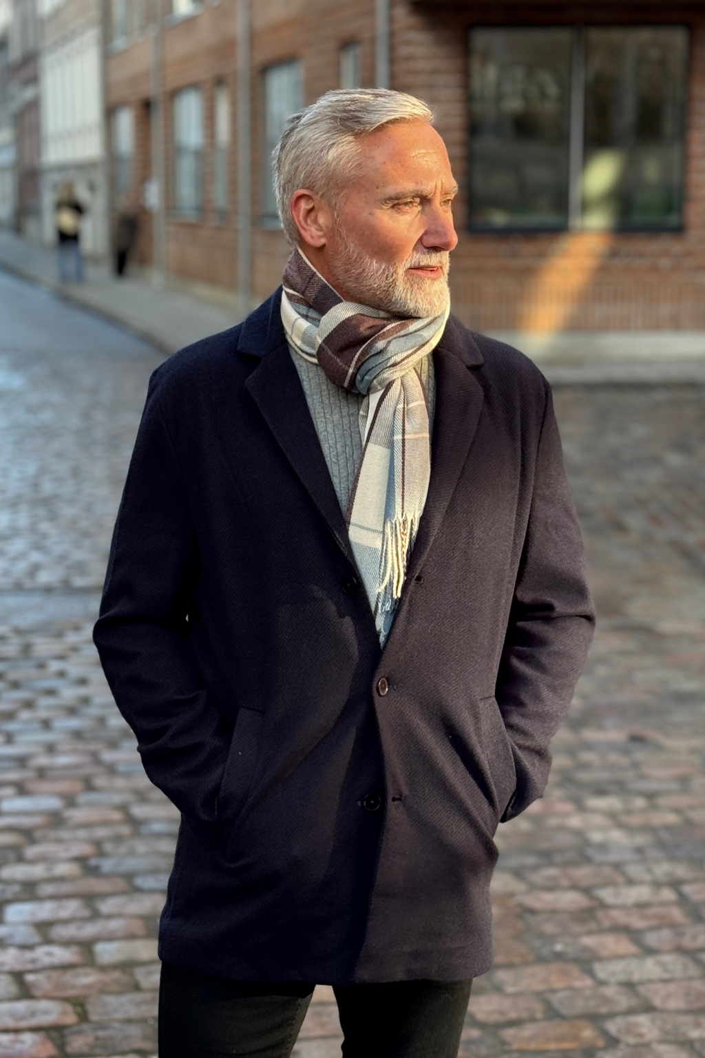 Scarf - Brown / Black - Men