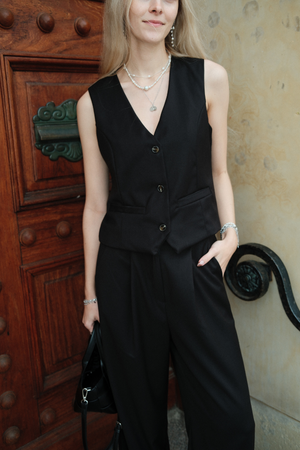 Gilet Nadia - Noir