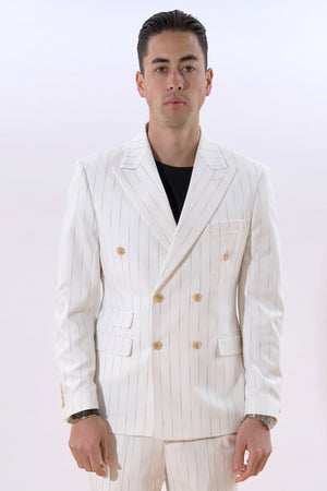 Blazer classique - Rayures blanches