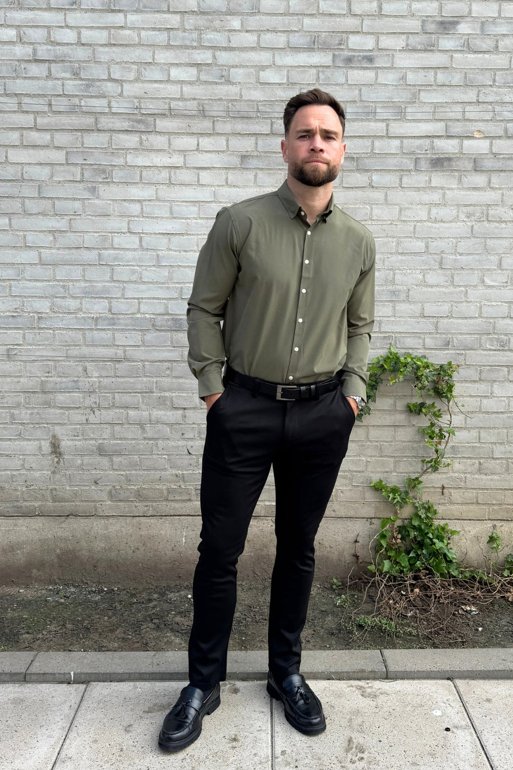The Original Premium Performance Chemise - olive