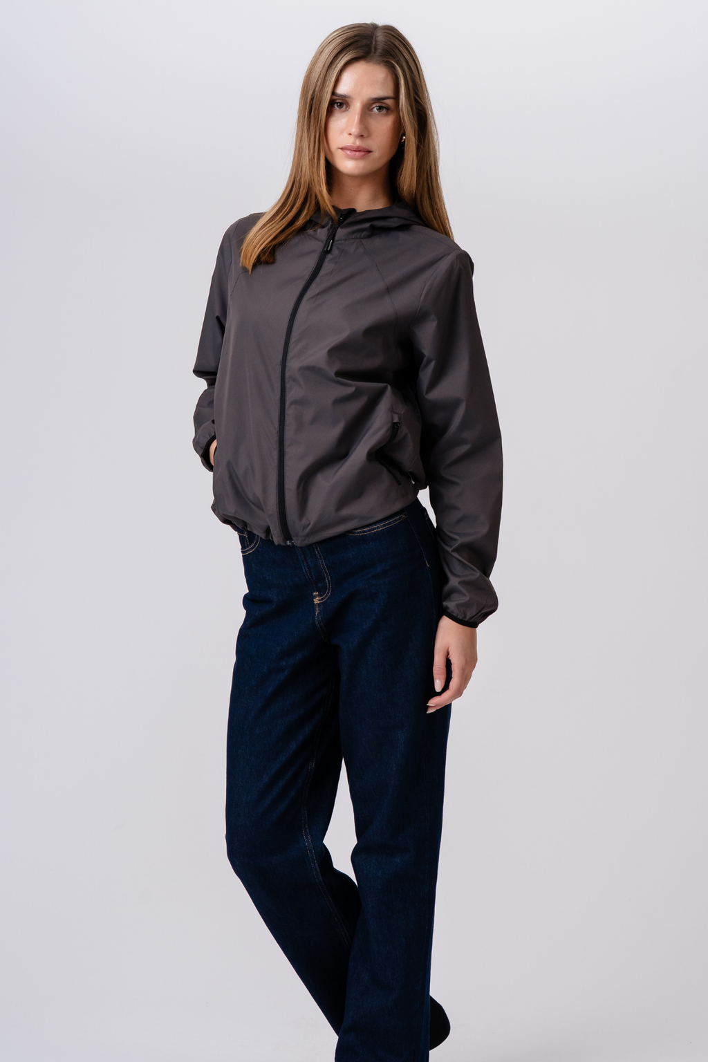 Coupe-vent Victoria - Gris foncé
