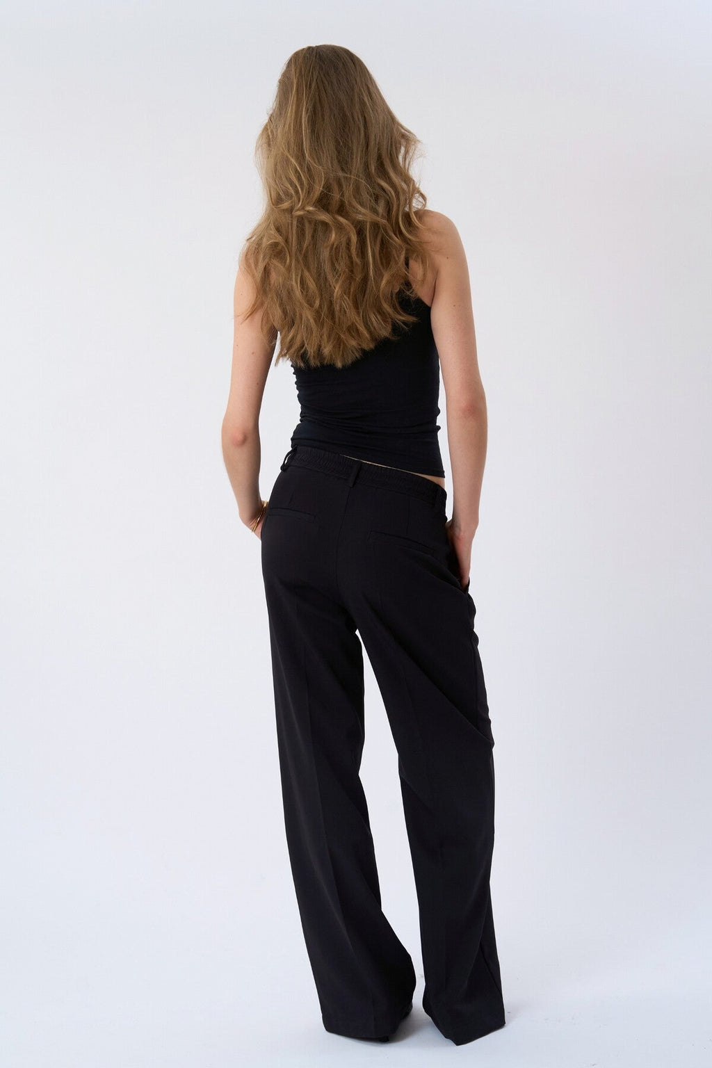 Mila Wide Pants - Black