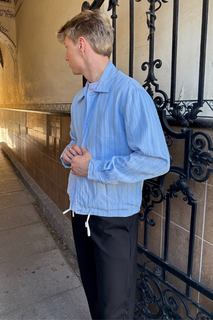 Veste ezra - bleu clair